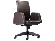 Leather Medium Back Chair CG-357