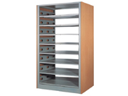 8 level double side newspaper shelf CG-BJ2-8