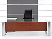 Glass Executive Desk CG-EA2-D02