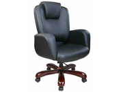 Leather Medium Back Chair CG-J803R1KTG