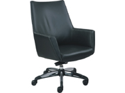 Leather Medium Back Chair CG-L303KTG