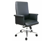 Leather Medium Back Chair CG-M403STG