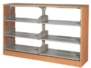 3 level double side shelf CG-SS-123